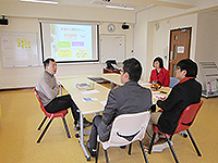 The delegation from Taiwan Chengchi University meets with representatives of Office of University General Education